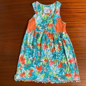 Olsenboyle Floral Watercolor Dress, Size M